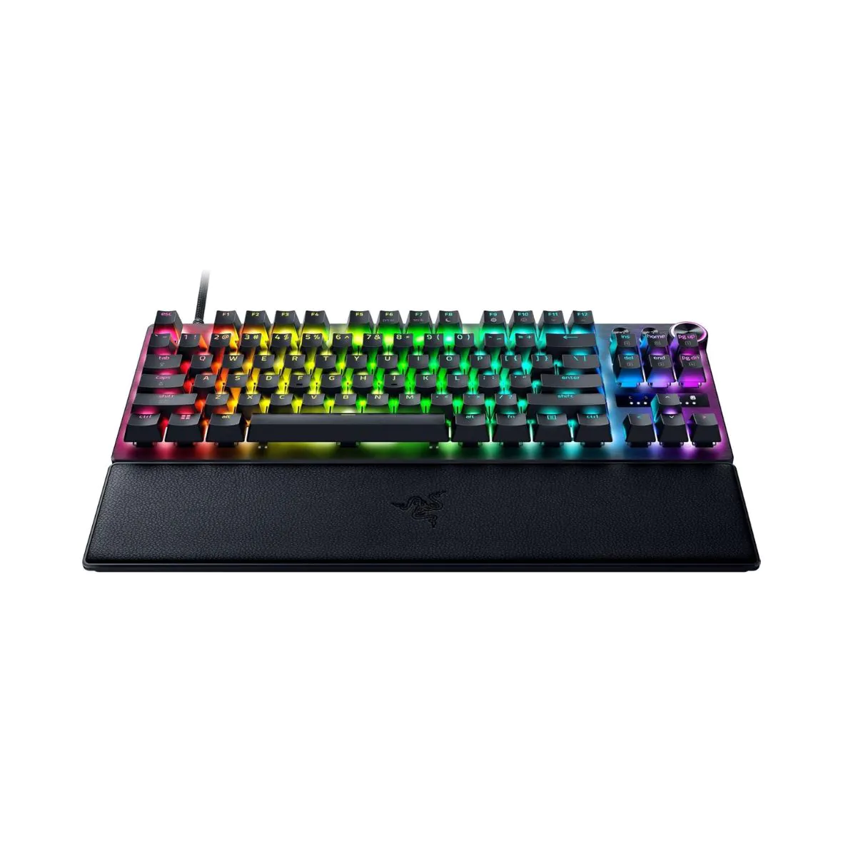 Razer Huntsman V3 Pro Tenkeyless 8KHz – Analog Optical Switches Gen-2 – Rapid Trigger Gaming Keyboard - Black