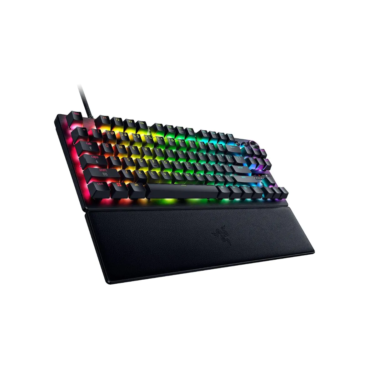 Razer Huntsman V3 Pro Tenkeyless 8KHz – Analog Optical Switches Gen-2 – Rapid Trigger Gaming Keyboard - Black