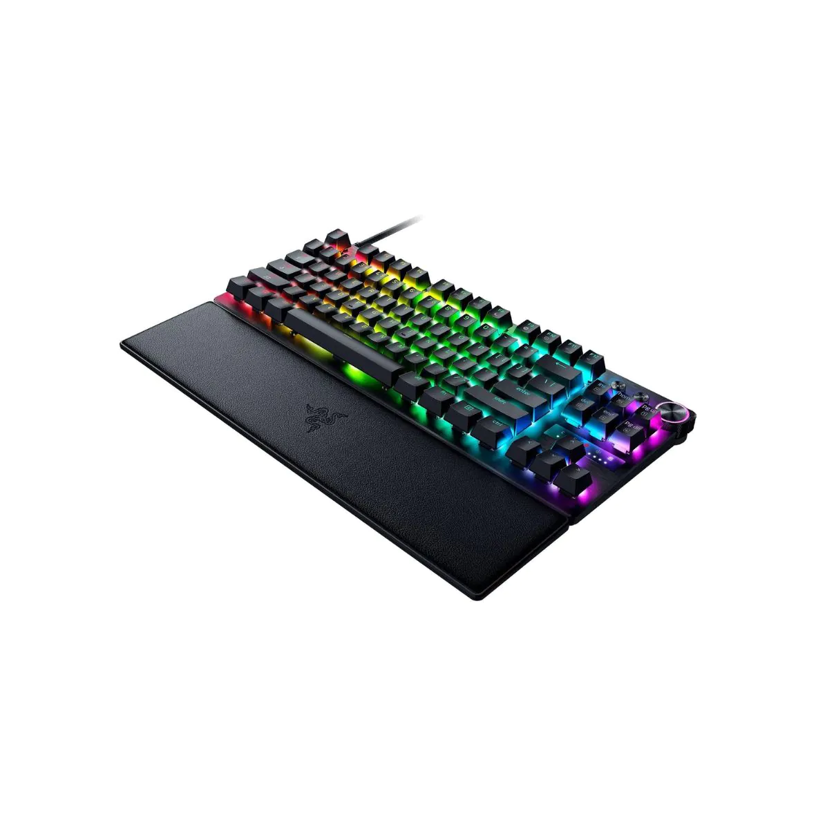 Razer Huntsman V3 Pro Tenkeyless 8KHz – Analog Optical Switches Gen-2 – Rapid Trigger Gaming Keyboard - Black