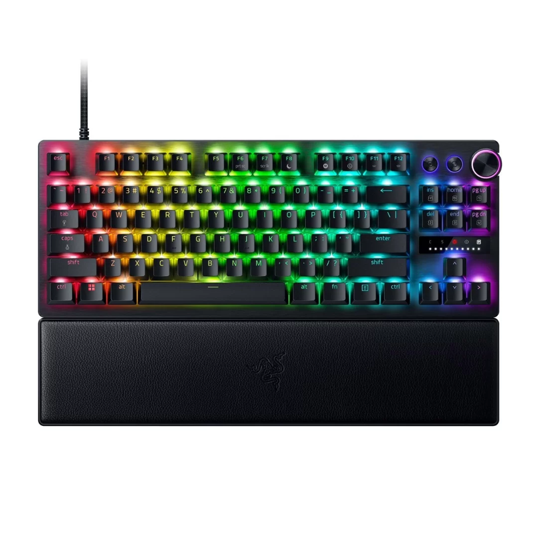 Razer Huntsman V3 Pro Tenkeyless Wired Analog Optical Esports Gaming Keyboard - Available in White or Black
