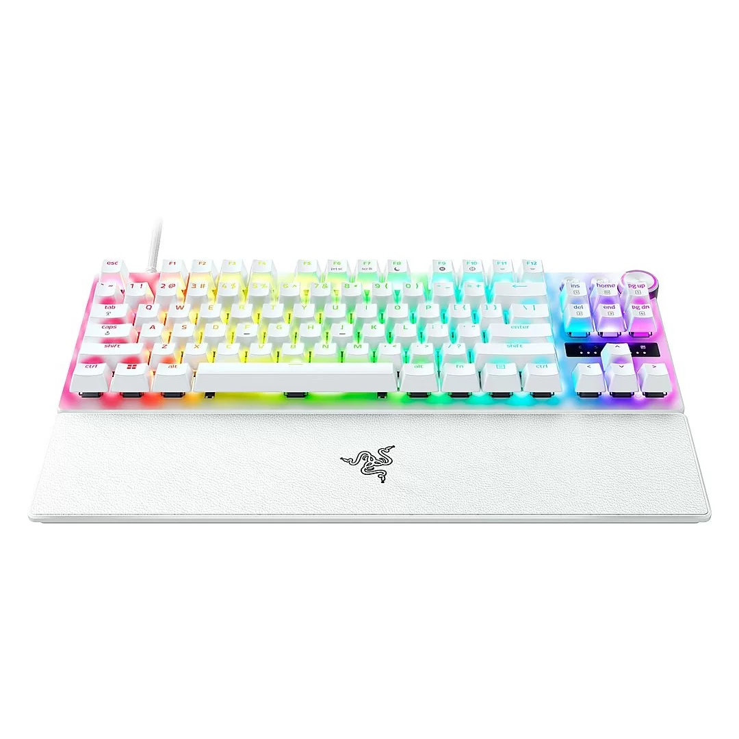 Razer Huntsman V3 Pro Tenkeyless Wired Analog Optical Esports Gaming Keyboard - Available in White or Black