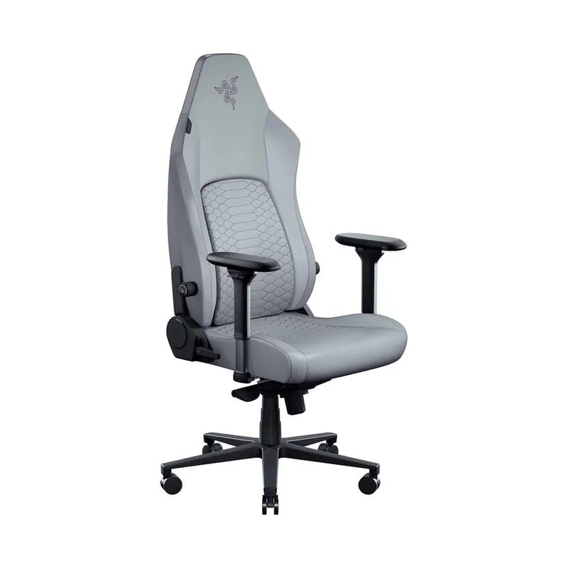 Razer Iskur V2 NewGen Ergonomic Gaming Chair – HyperFlex Lumbar Support – Light Gray