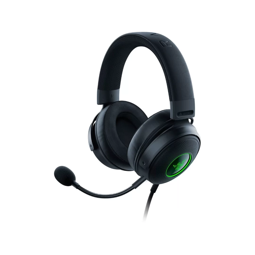 Razer Kraken V3 Wired 7.1 Surround Sound Gaming Headset for PC with Chroma RGB Lighting