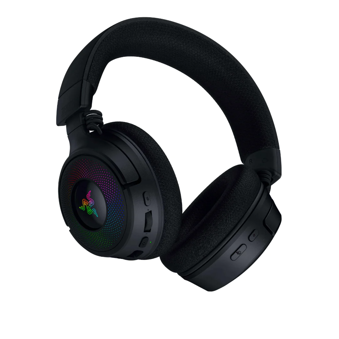 Razer Kraken V4 Wireless Gaming Headset with Chroma RGB – For PC, Mac, PS5, Nintendo Switch, Steam Deck