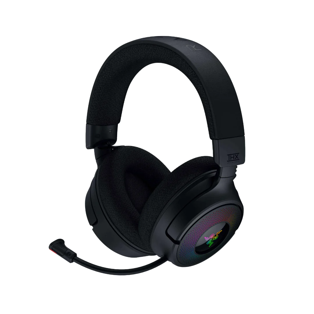 Razer Kraken V4 Wireless Gaming Headset with Chroma RGB – For PC, Mac, PS5, Nintendo Switch, Steam Deck