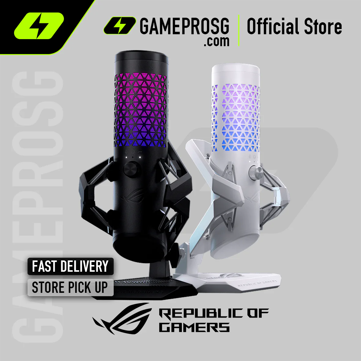 ROG Carnyx Gaming Professional Cardioid Condenser USB Microphone