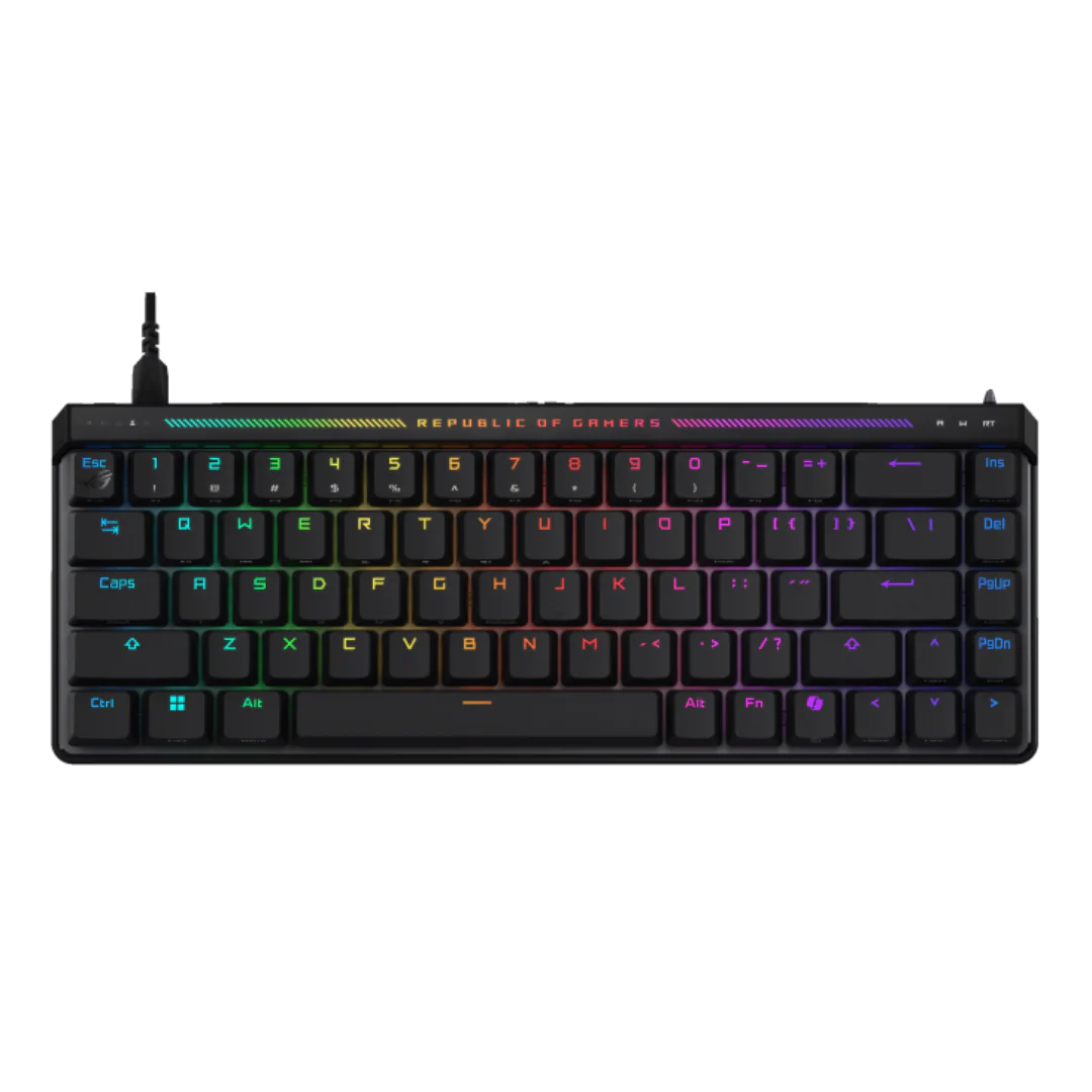 ROG Falchion Ace HFX Wired 65% Analog Gaming Keyboard – ROG HFX Magnetic Switches, Rapid Trigger toggle