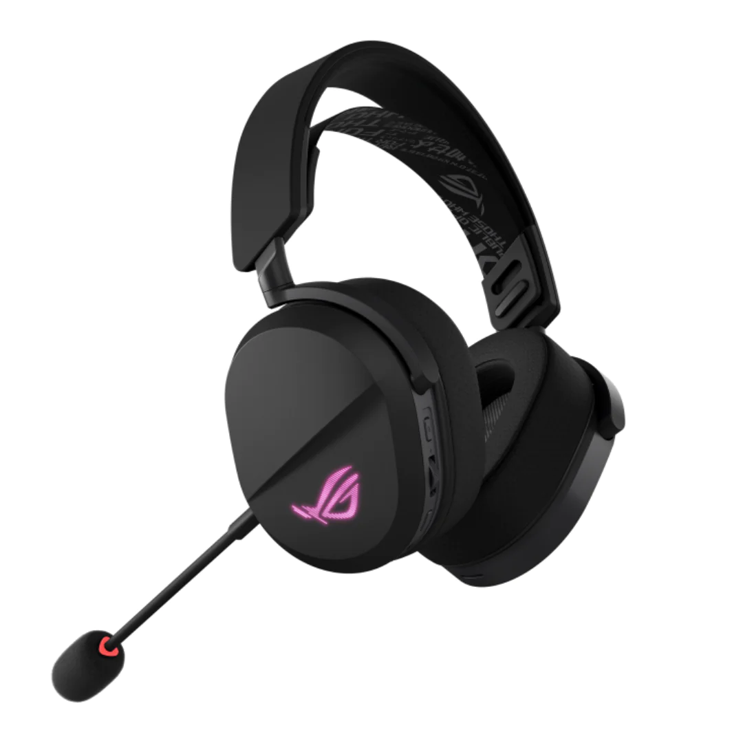 ROG Pelta Gaming Headset Tri-mode ROG SpeedNova Wireless 2.4 GHz / Bluetooth / USB-C wired / 50mm titanium-plated driver