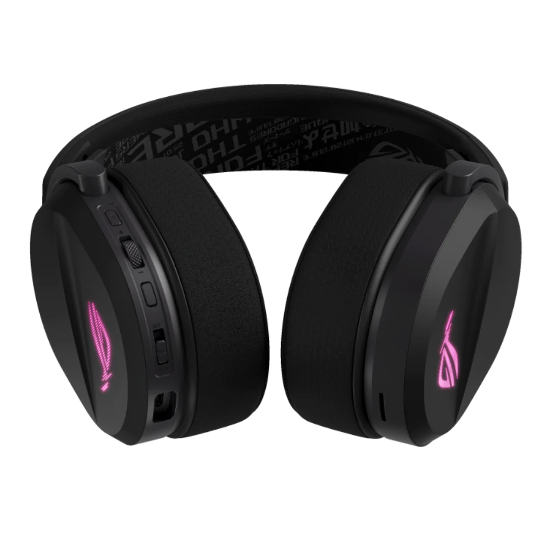 ROG Pelta Gaming Headset Tri-mode ROG SpeedNova Wireless 2.4 GHz / Bluetooth / USB-C wired / 50mm titanium-plated driver