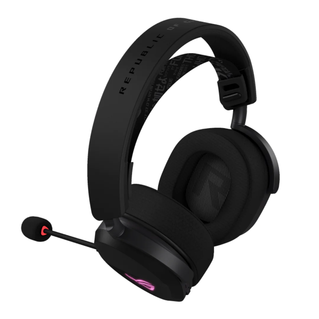 ROG Pelta Gaming Headset Tri-mode ROG SpeedNova Wireless 2.4 GHz / Bluetooth / USB-C wired / 50mm titanium-plated driver