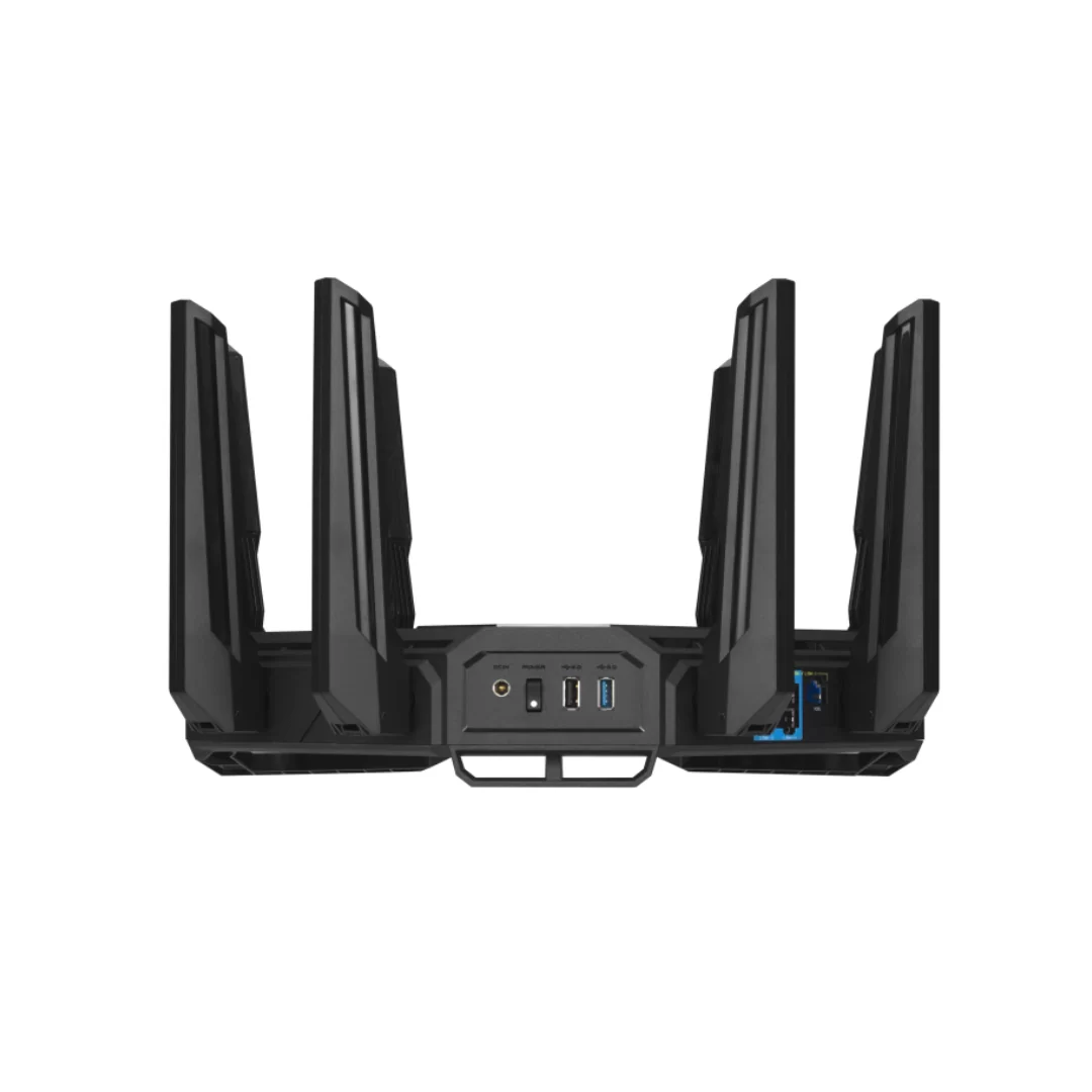 [Same‑Day Delivery] ROG Rapture GT-BE98 Quad-band WiFi 7 (802.11be) Gaming Router / AiMesh support / AiProtectio / 10G ports / VPN