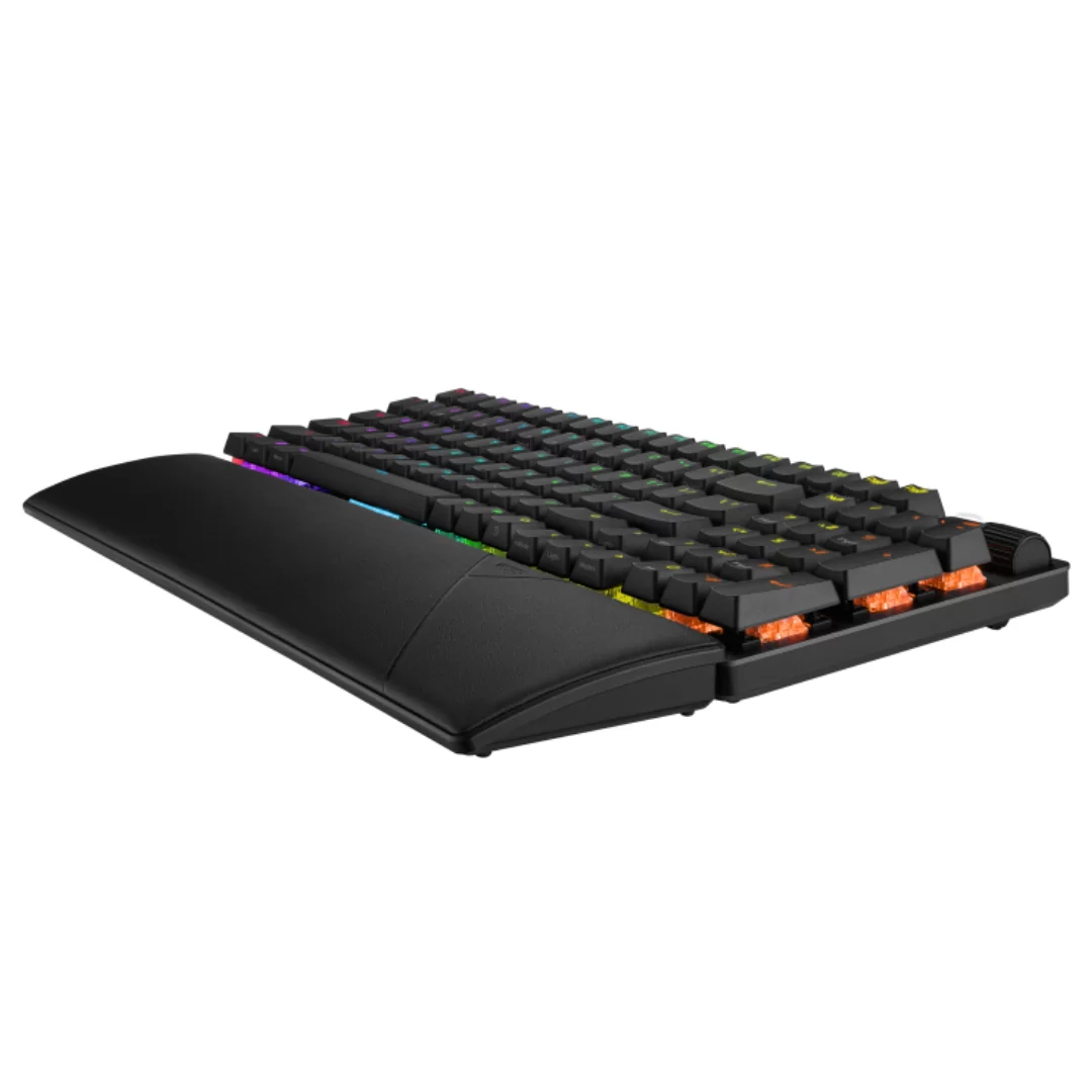 ROG Strix Scope II 96 Wireless Gaming Keyboard - Tri-Mode Connection, ABS