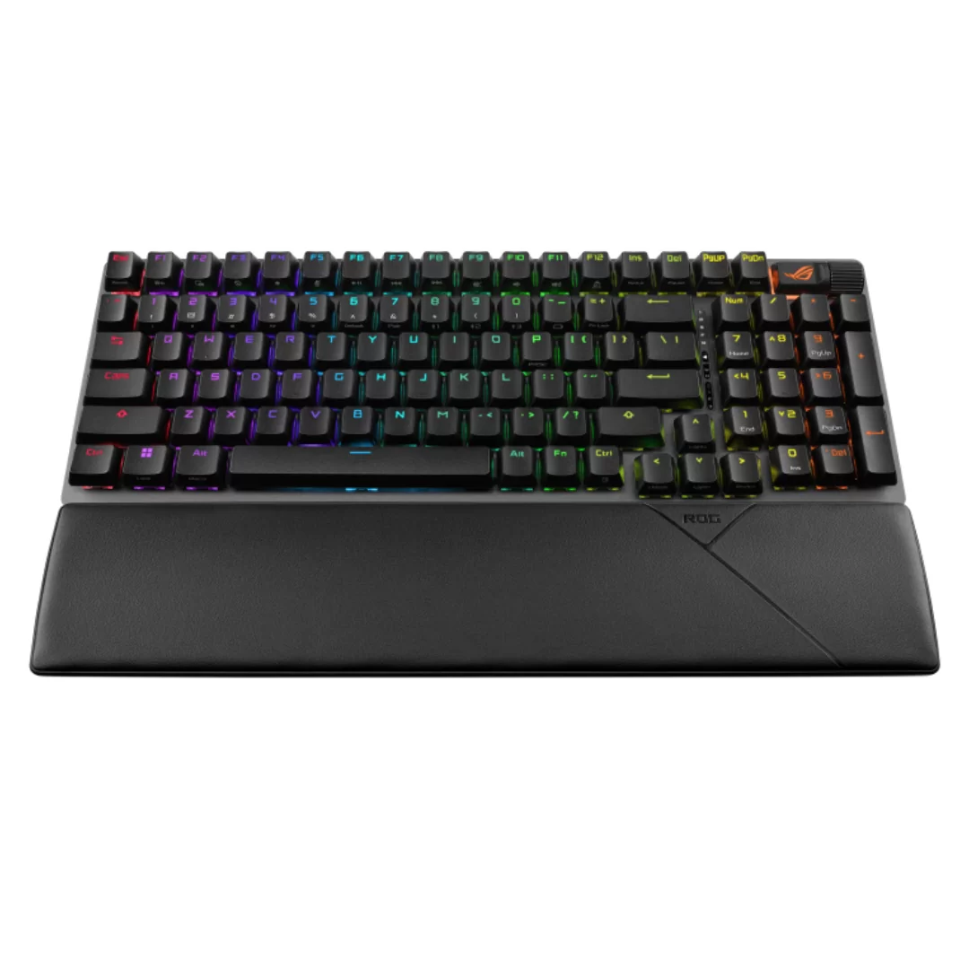 ROG Strix Scope II 96 Wireless Gaming Keyboard - Tri-Mode Connection, ABS