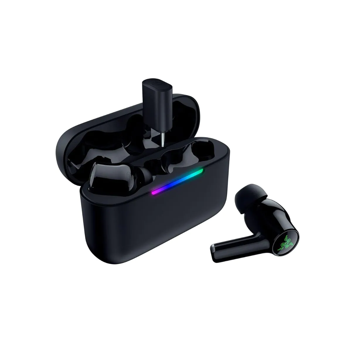 Razer Hammerhead V3 HyperSpeed – Hybrid ANC – 2.4GHz Wireless & Bluetooth 6.0 – Multi-Platform Gaming Earbuds