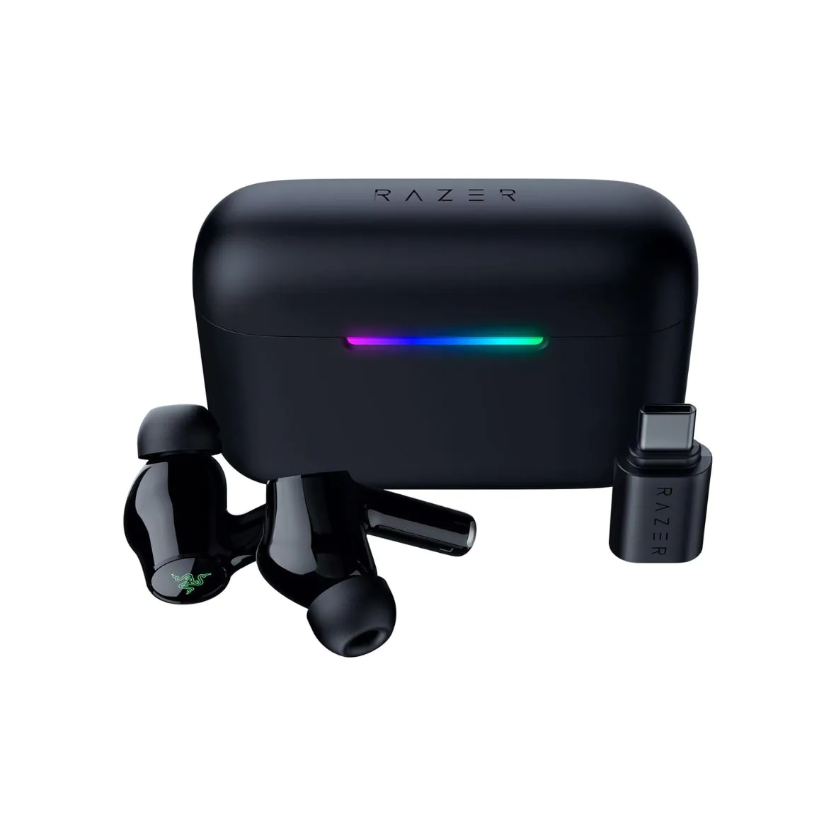 Razer Hammerhead V3 HyperSpeed – Hybrid ANC – 2.4GHz Wireless & Bluetooth 6.0 – Multi-Platform Gaming Earbuds