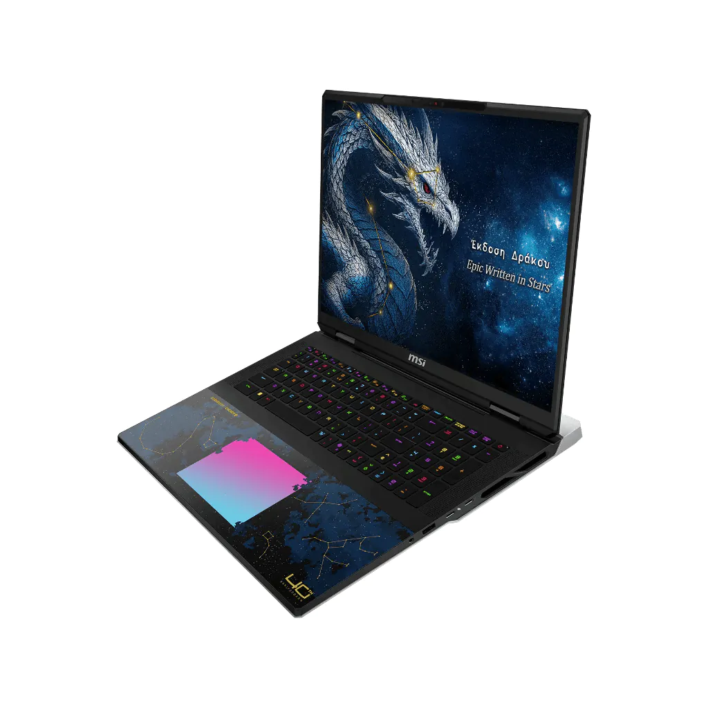 [Same‑Day Delivery] MSI Titan 18 HX Dragon Edition – 18" UHD+ 240Hz Mini LED – Intel Core Ultra 9 – RTX5090 – 96GB RAM – 4TB SSD - AI Laptop