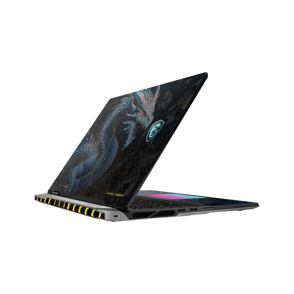 [Same‑Day Delivery] MSI Titan 18 HX Dragon Edition – 18" UHD+ 240Hz Mini LED – Intel Core Ultra 9 – RTX5090 – 96GB RAM – 4TB SSD - AI Laptop