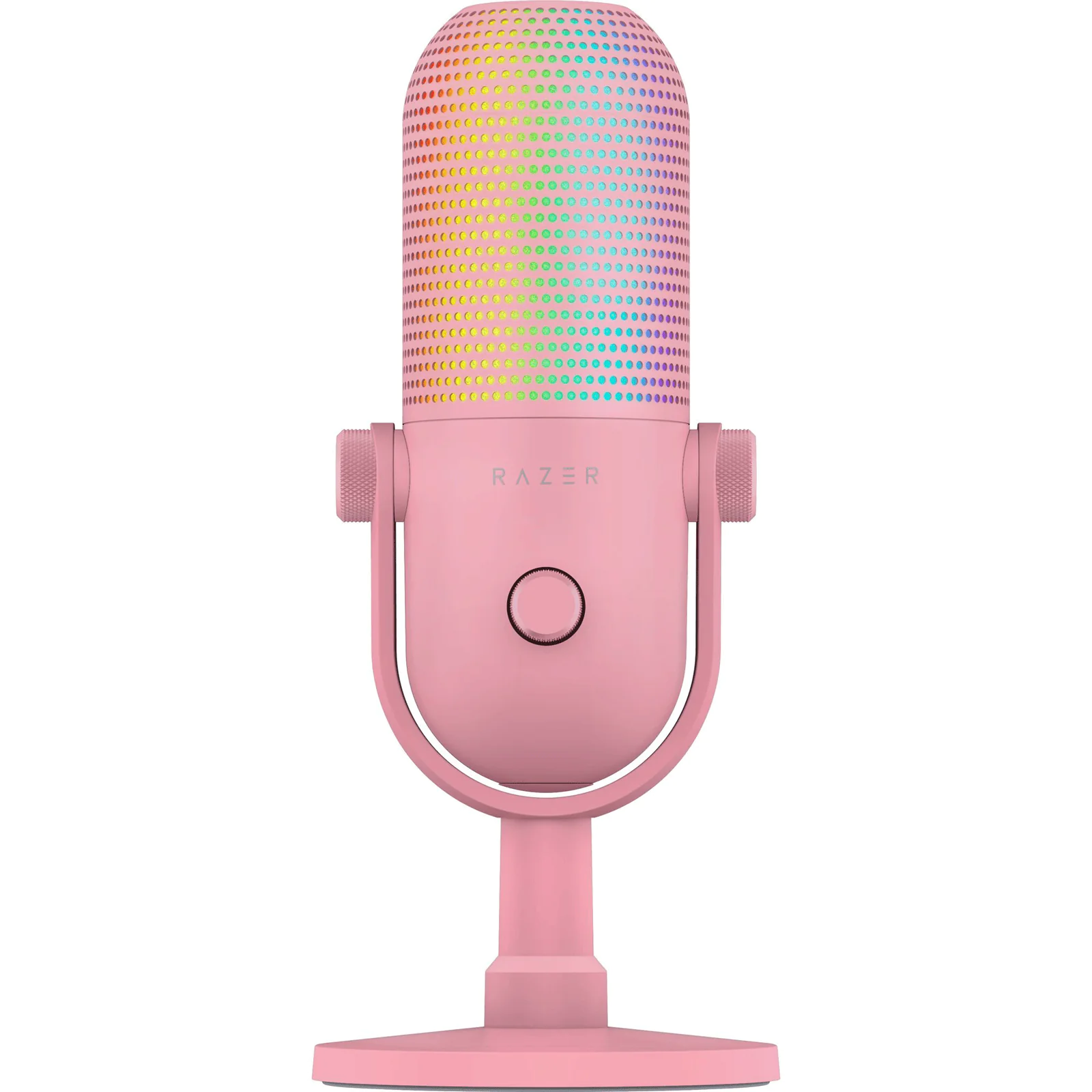 Razer Seiren V3 Chroma – 24-Bit USB Condenser Microphone – Chroma RGB – Quartz Edition