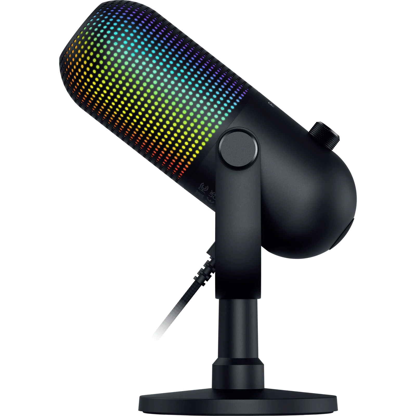 Razer Seiren V3 Chroma – 32-Bit DSP – RGB USB Condenser Microphone - Black Edition