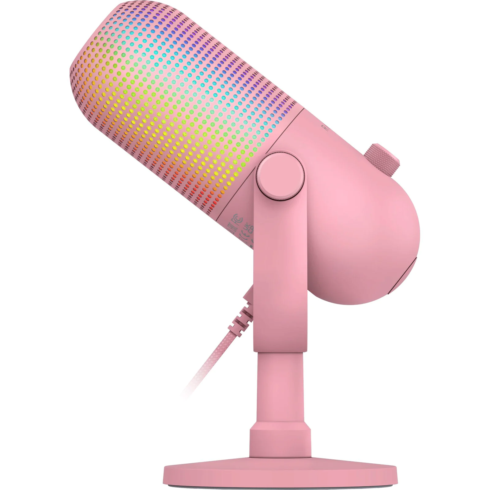 Razer Seiren V3 Chroma – 24-Bit USB Condenser Microphone – Chroma RGB – Quartz Edition