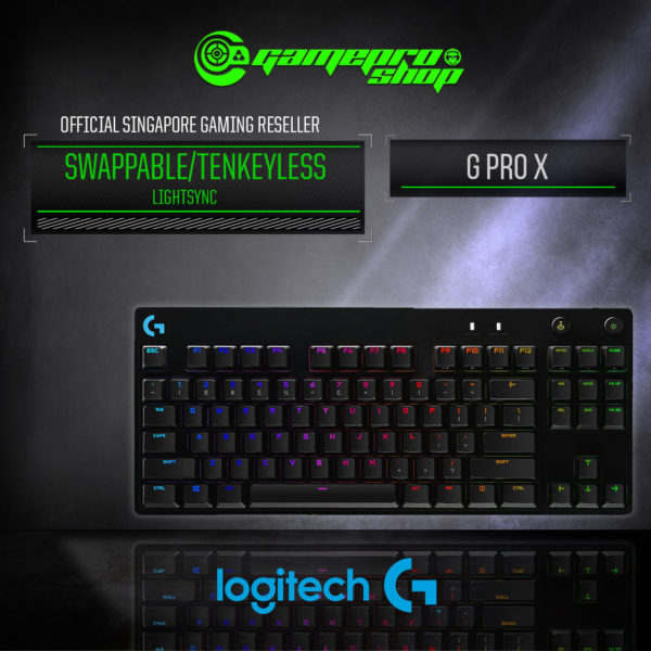 Logitech G Pro X Mechanical Gaming Keyboard - 920-009239 (2Y) - GamePro ...