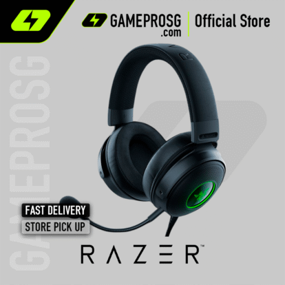 Razer Kraken V3 Wired 7.1 Surround Sound Gaming Headset for PC with Chroma RGB Lighting