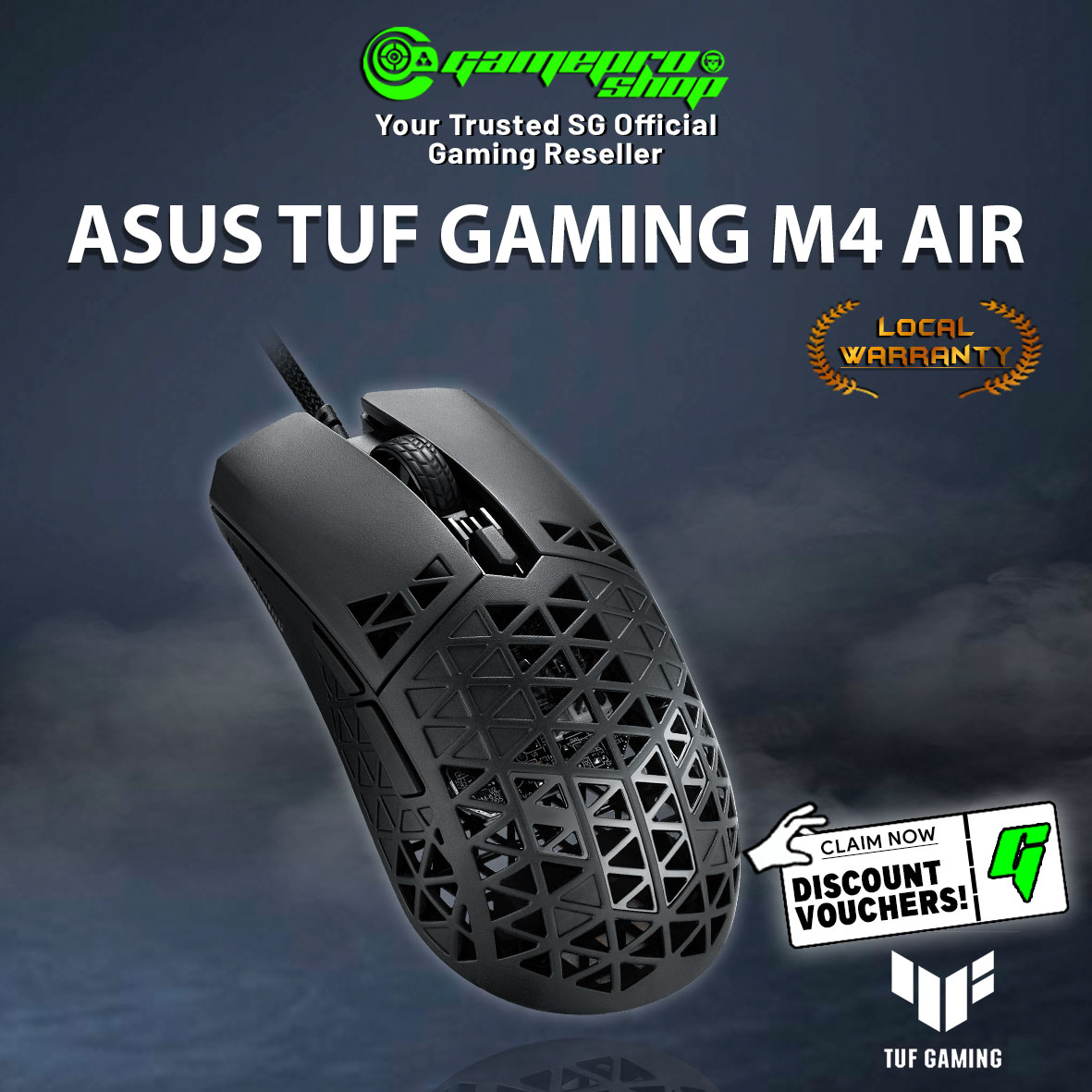 tuf gaming mouse dpi