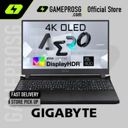 GIGABYTE Laptop AERO 5 XE4-73SG614SH Content Creation Laptop / i7-12700H / RTX3070 Ti / 15.6" 4K UHD AMOLED