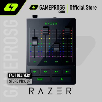 Razer Audio Mixer for All-in-one Digital Mixer for Broadcasting and Streaming