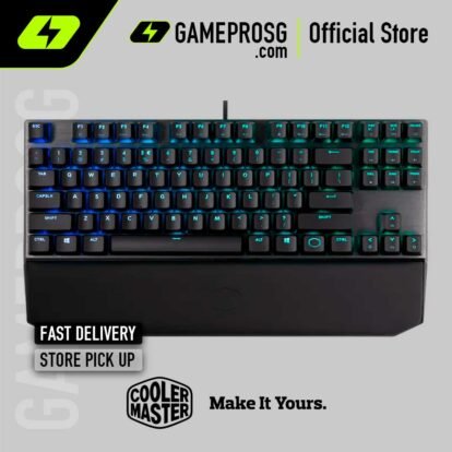 Cooler Master MK730 TKL Wired Gaming Keyboard - Cherry Blue MX Switches