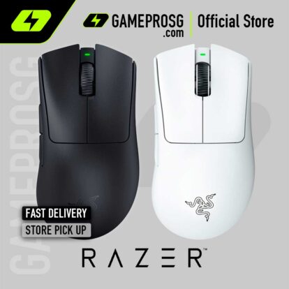 Razer DeathAdder V3 Pro Lightweight Optical Wireless Gaming Mouse with 90 Hour Battery