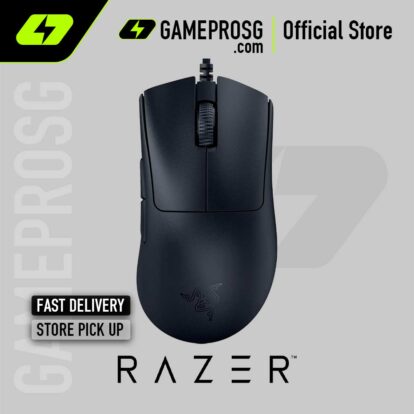Razer DeathAdder V3 Lightweight Optical Wired Gaming Mouse with 8K Hz HyperPolling Technology