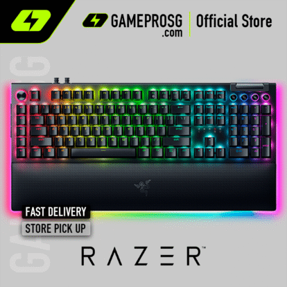 Razer BlackWidow V4 Pro Full Size Wired Mechanical Gaming Keyboard with Chroma RGB