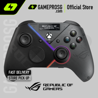 ROG Raikiri Pro Controller OLED display - Tri-mode Connect Wired / RF 2.4Ghz & Bluetooth / Xbox Series X|S / Xbox One