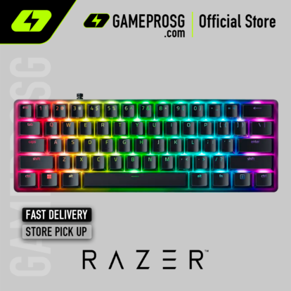 Razer Huntsman Mini Analog 60% Wired Optical Gaming Keyboard with Chroma RGB Backlighting