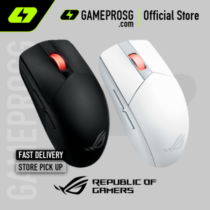 ROG Strix Impact III Wireless Ultralight 57 gram Compact Gaming Mouse / Bluetooth / 2.4 GHz RF