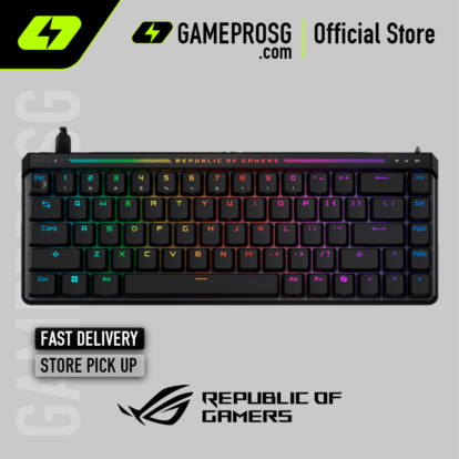 ROG Falchion Ace HFX Wired 65% Analog Gaming Keyboard – ROG HFX Magnetic Switches, Rapid Trigger toggle
