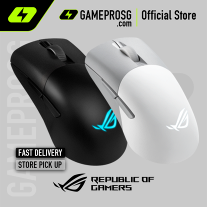 ROG Keris Wireless AimPoint Wireless Gaming Mouse / 36,000 dpi / ROG AimPoint optical sensor / Tri-mode