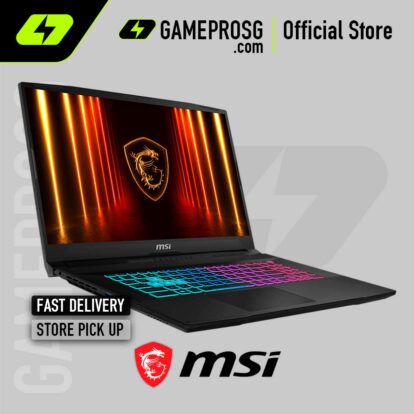 MSI Katana 17 HX B14WFK-068SG / Intel Core i7 processor 14650HX / NVIDIA GeForce RTX 5060 Graphics