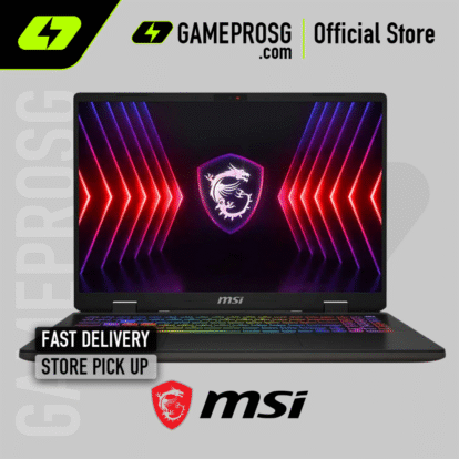 MSI Sword 16 HX B14VFKG-1060SG Gaming Laptop / Intel Core i7 processor 14650HX / GeForce RTX 4060