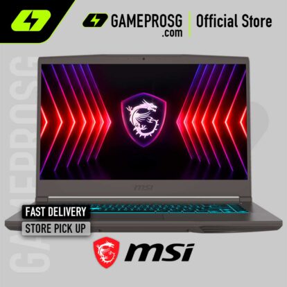 MSI Thin 15 B13VE-3031SG Gaming Laptop / Intel Core i7 processor 13620H / GeForce RTX 4050