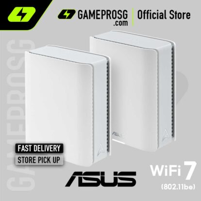 ASUS ZenWiFi BT10 Tri-band WiFi 7 Smart AiMesh Extendable Router - 6 Ghz, 18Gbps, 6000 sq.ft coverage*, Dual 10G Ports