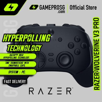 Razer Wolverine V3 Pro 8K – PC Wireless Esports Controller – HyperSpeed