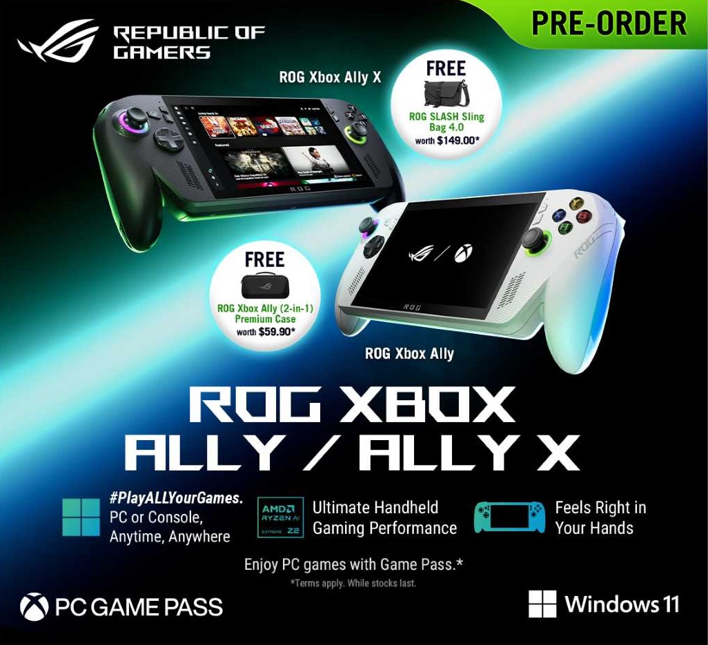 1. ROG Xbox Ally (Pre-order)