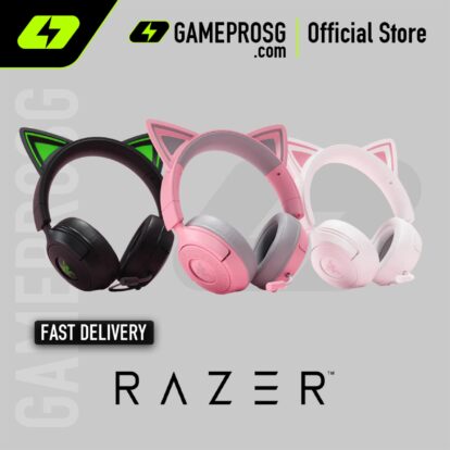 Razer Kraken Kitty V3 X - Wired Gaming Headset with Kitty Ears 3 Colors