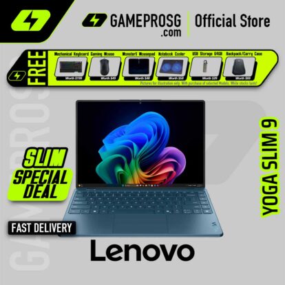 Lenovo Yoga Slim 9 Business Laptop - Intel Core Ultra 7 258V - 32GB - 1TB SSD - 14" 4K WQUXGA (3840x2400) OLED