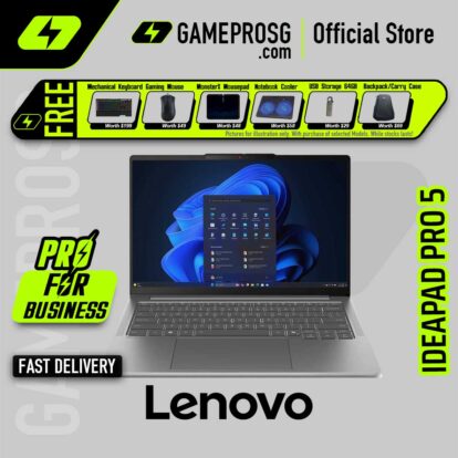 Lenovo IdeaPad Pro 5 Business Laptop — Intel Core Ultra 9 285H - 32GB RAM - 1TB SSD - 14" 2.8K OLED