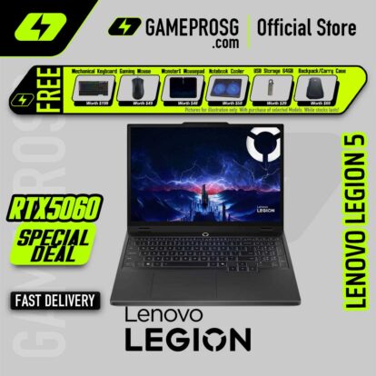 Lenovo Legion 5 Gaming Laptop — Solid Performer — RTX 5060 - 15.3" 165Hz - i7-13650HX - 16GB - 1TB