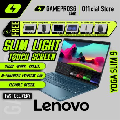 Lenovo Yoga Slim 9 Business Laptop - Intel Core Ultra 7 258V - 32GB - 1TB SSD - 14" 4K WQUXGA (3840x2400) OLED