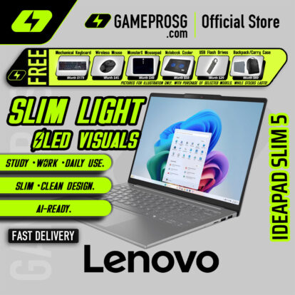 Lenovo Ideapad Slim 5 Laptop — AMD Ryzen AI 7 350 - 24GB RAM - 1TB SSD - 14" WUXGA OLED